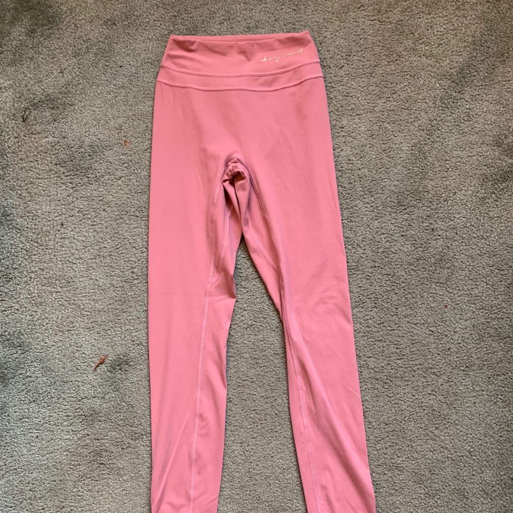 Whitney Simmons x Gymshark pink leggings
